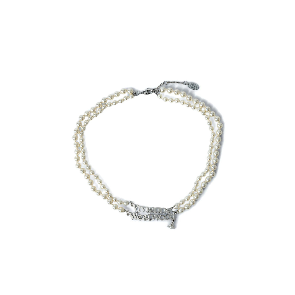 Vivienne Westwood Double-pearl Orb Necklace