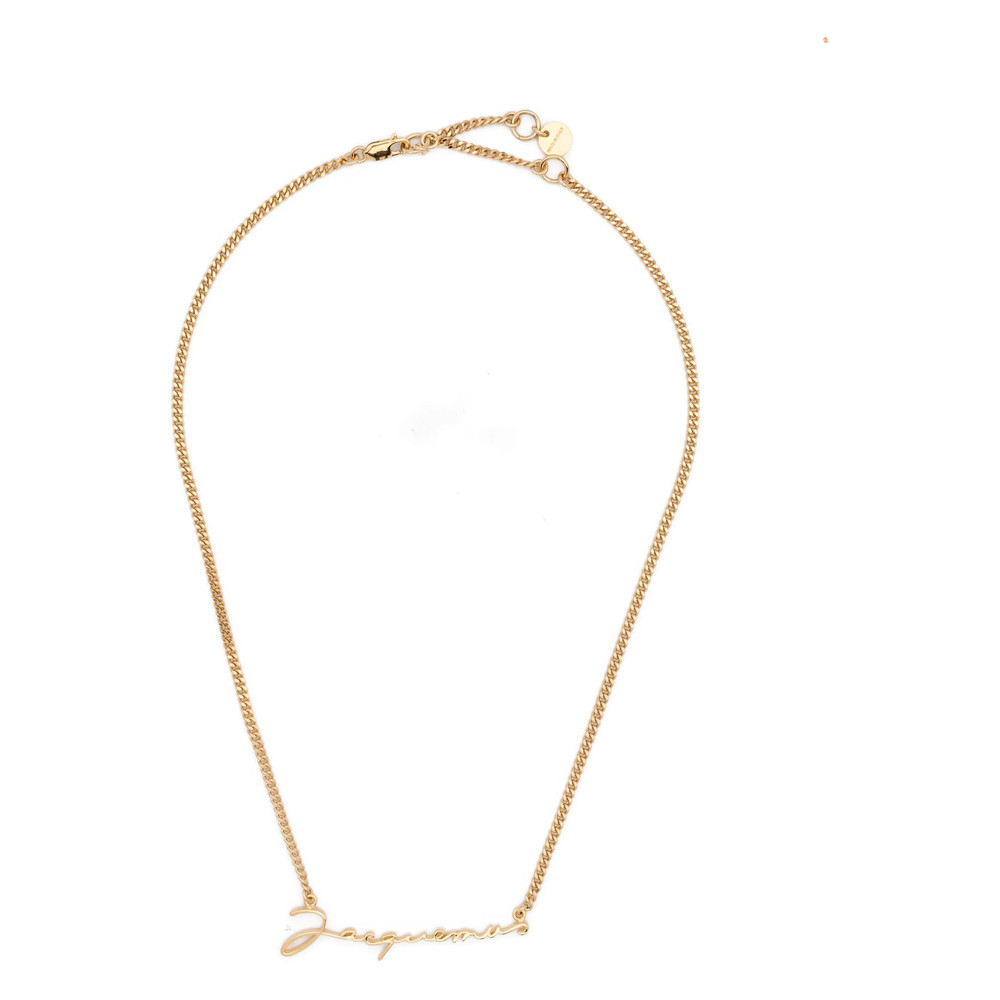 Jacquemus Logo-lettering Necklace