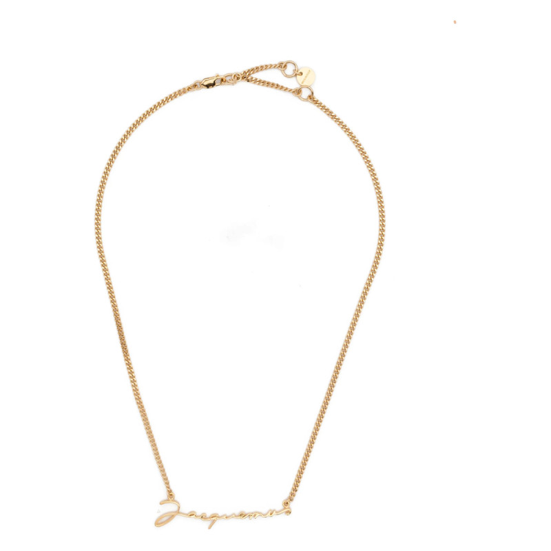 Jacquemus Logo-lettering Necklace