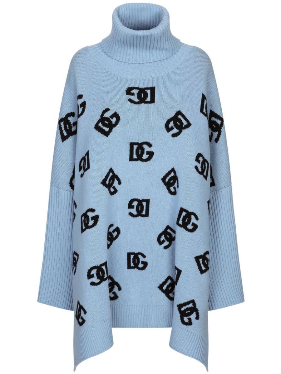 logo embroidered coat