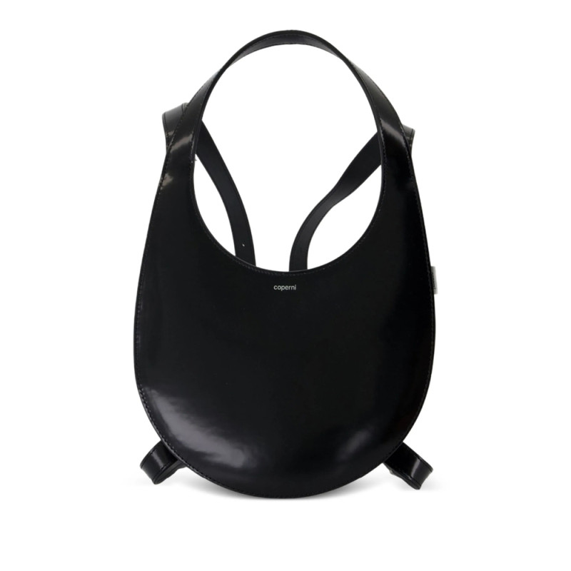 Coperni Swipe Oval-shaped Calfskin Backpack