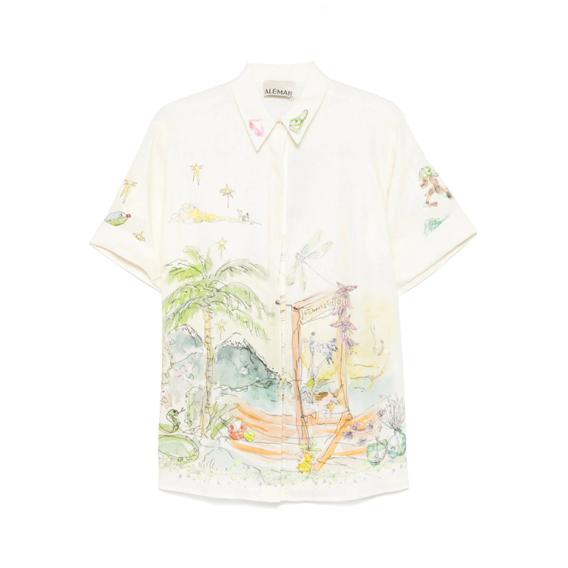 Alemais Graphic-print Shirt
