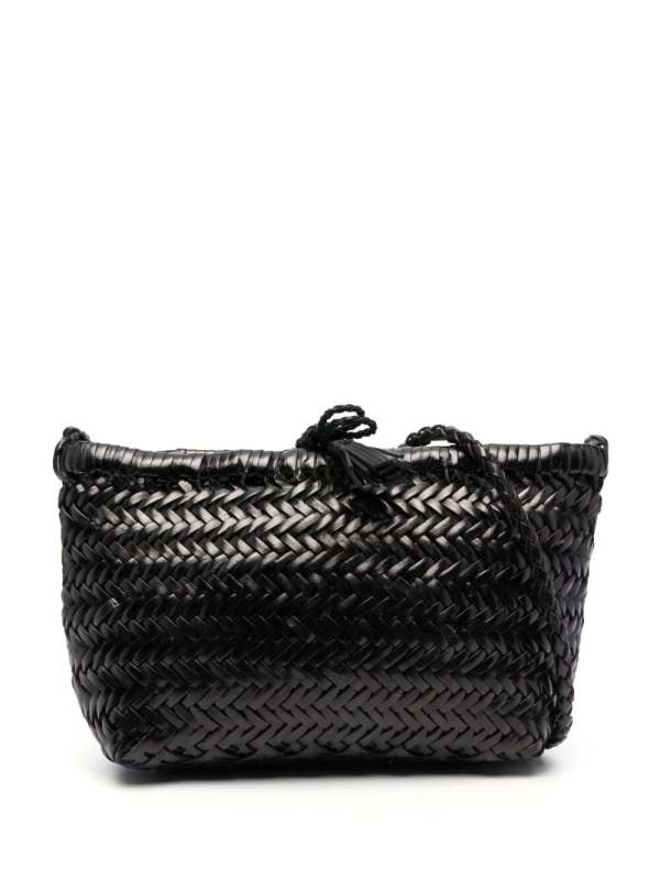 small Grace leather basket bag
