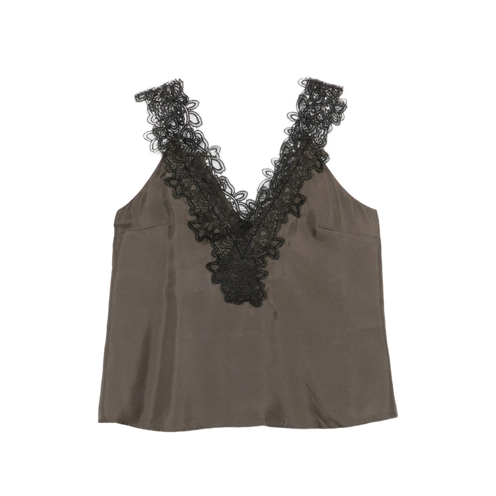 Rohe V-neck Silk Top