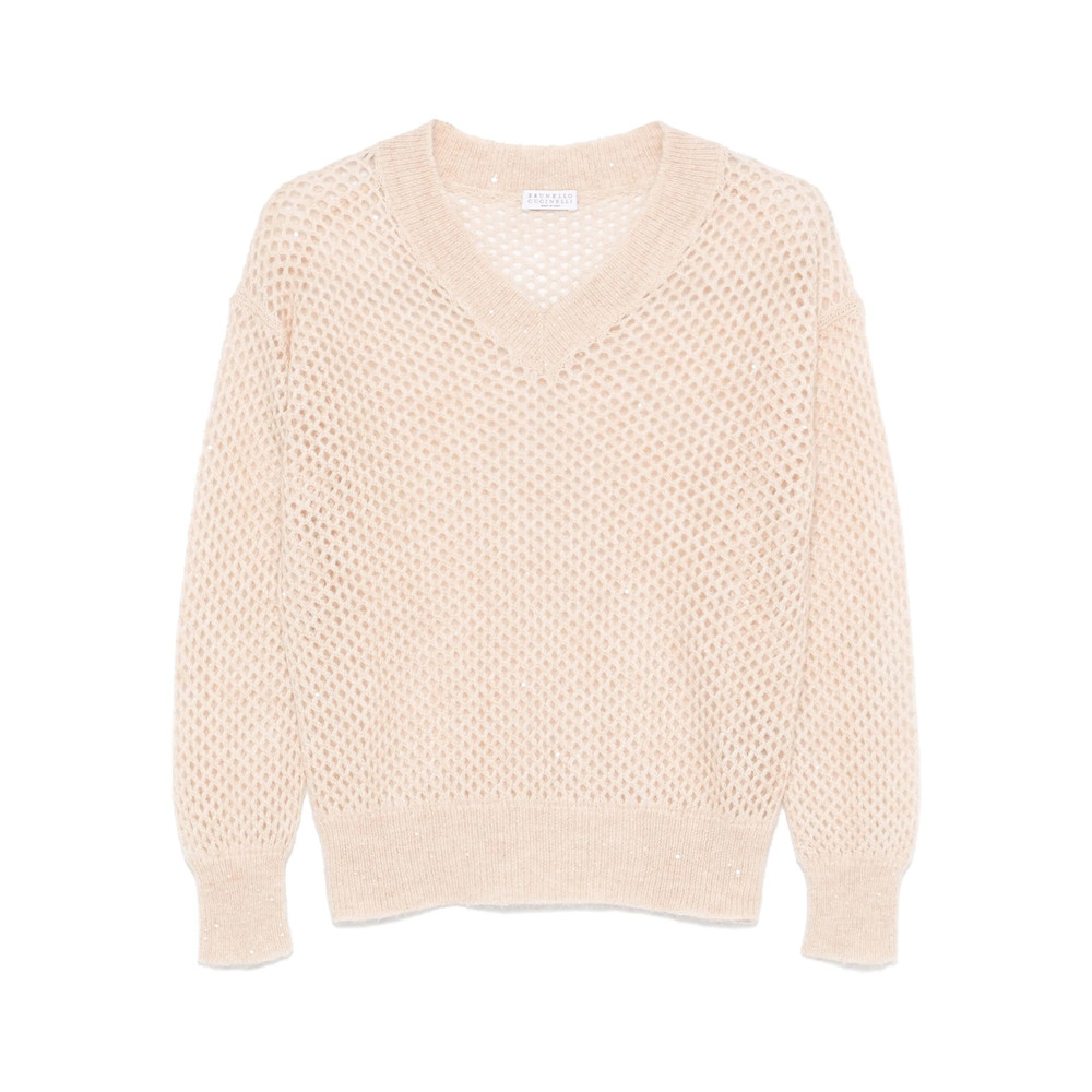 Brunello Cucinelli Open-knit Sweater