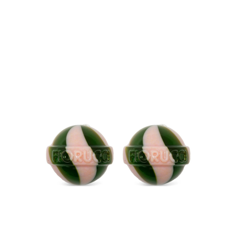 Fiorucci Swirl-pattern Clip-on Earring