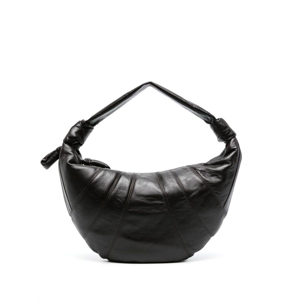 Lemaire Fortune Croissant Bag In Leather