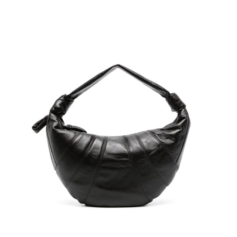 Lemaire Fortune Croissant Bag In Leather
