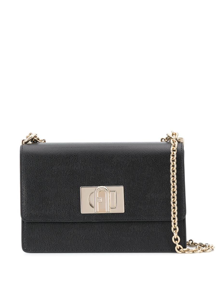 Bakare flip lock shoulder bag