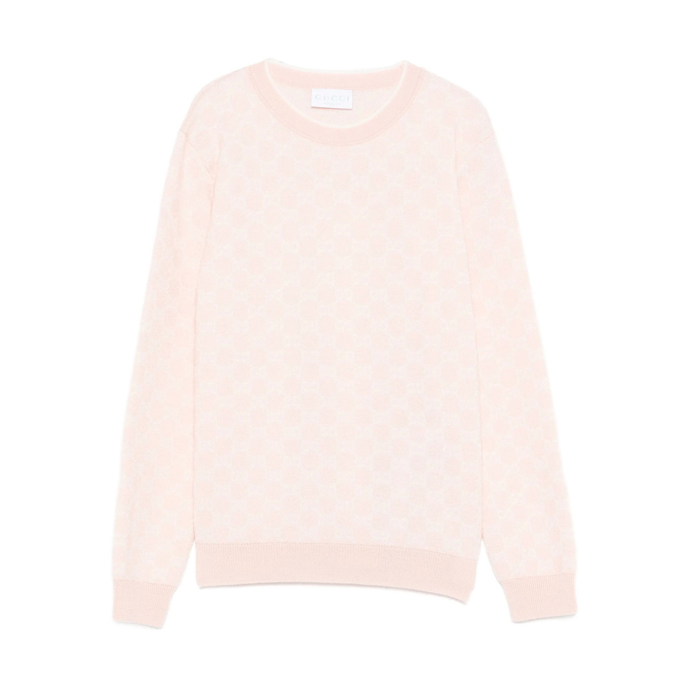 Gucci Logo-pattern Wool Sweater
