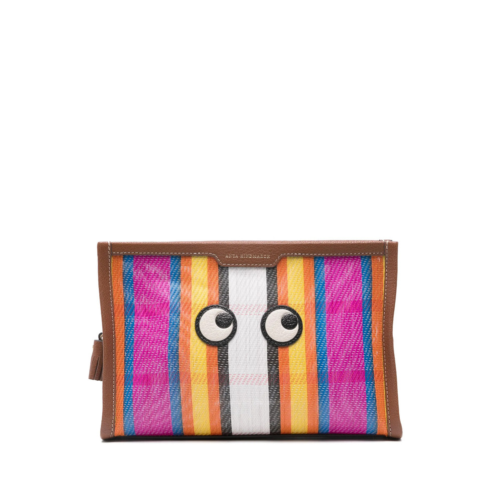 Anya Hindmarch Striped Eyes Pouch