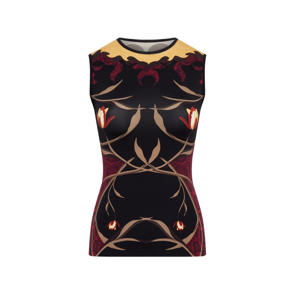 Marine Serre Printed Top