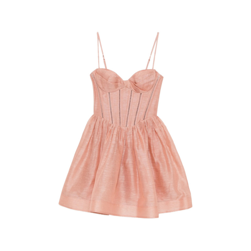 Zimmermann Sweetheart-neck Mini Dress