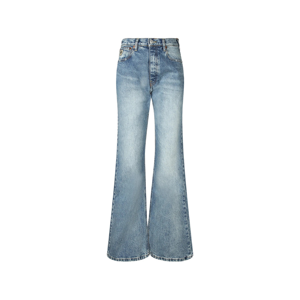 Lois Jeans Faded Flared Jeans