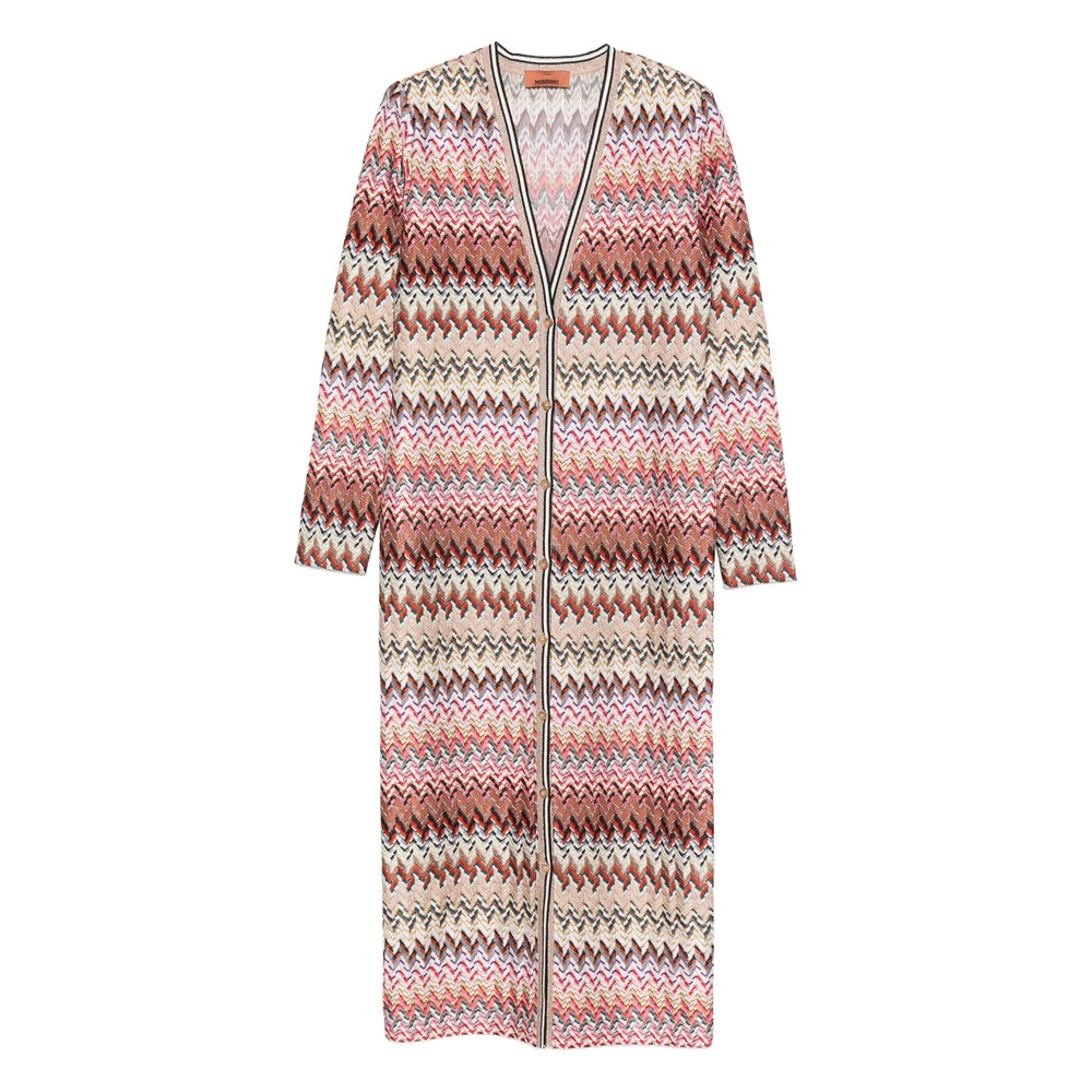 Missoni Zigzag-pattern Cardi-coat