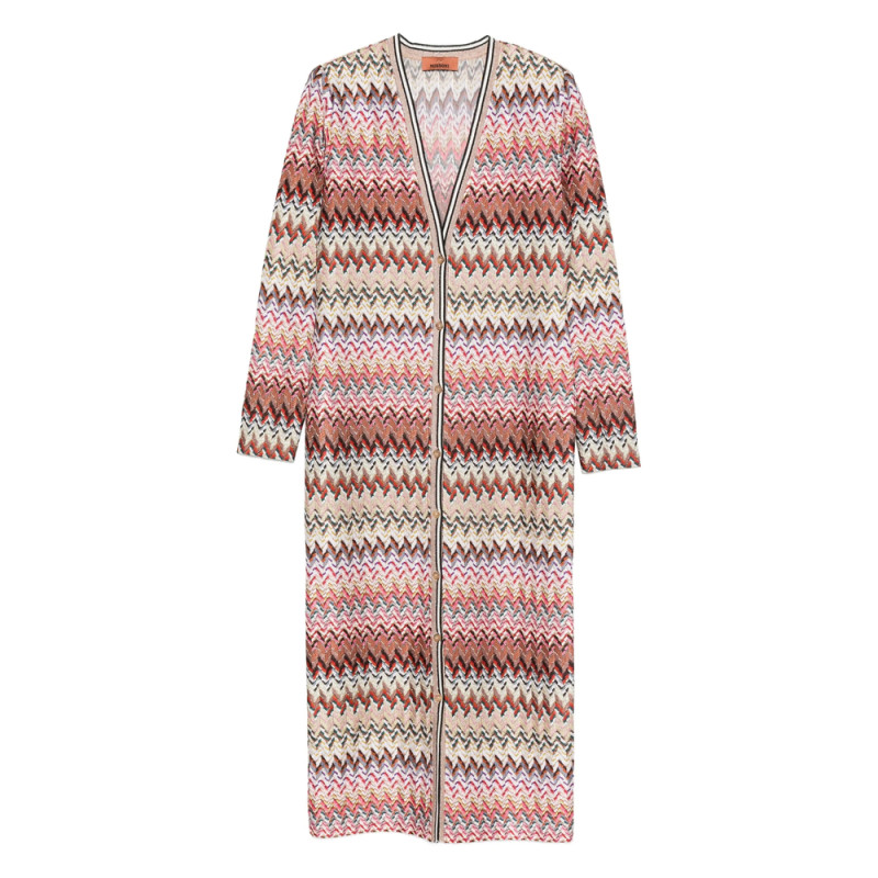 Missoni Zigzag-pattern Cardi-coat