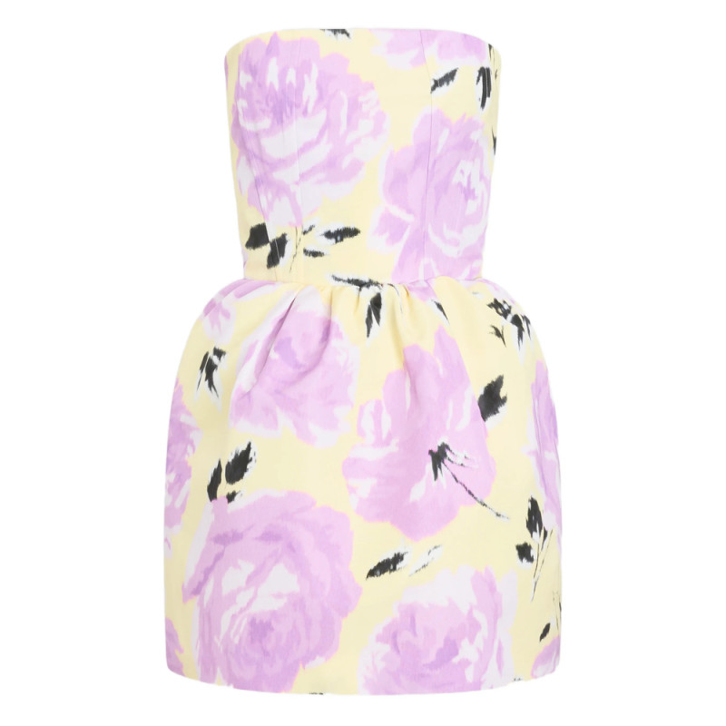 Patou Floral Mini Dress