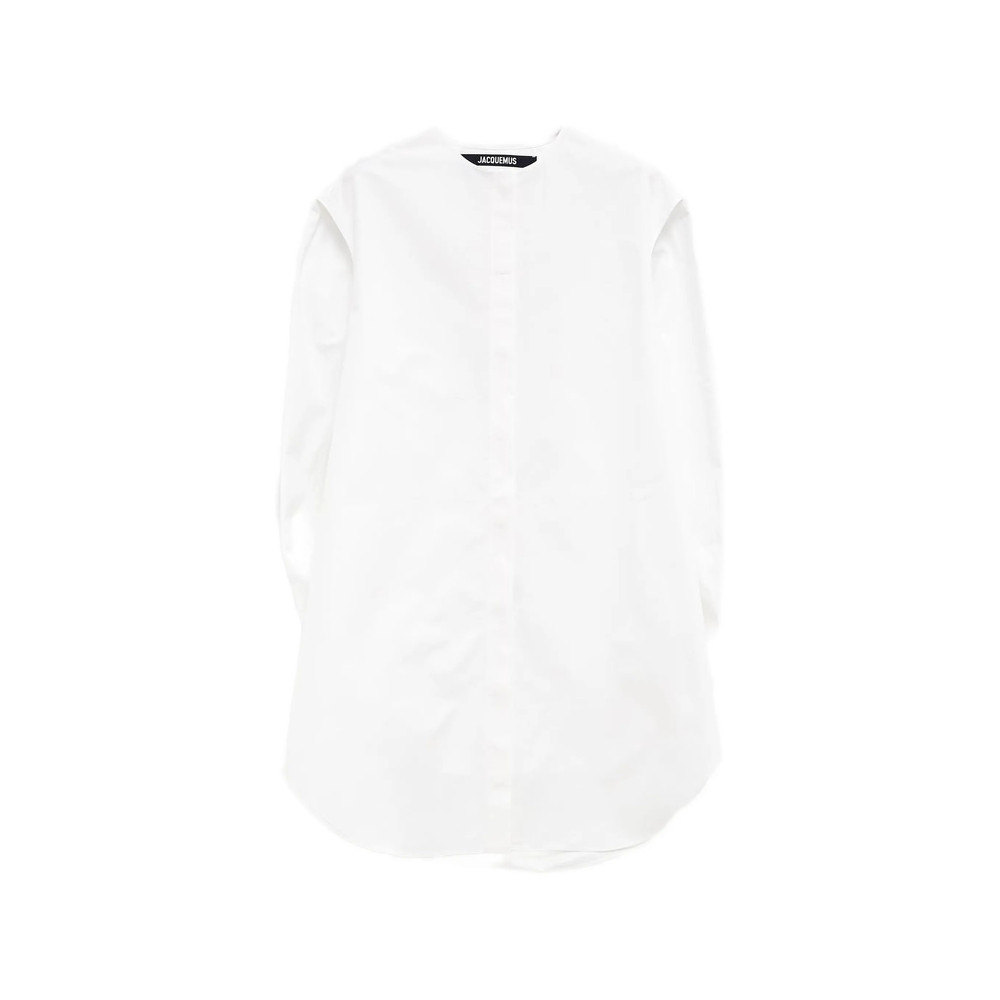 Jacquemus Berlingot Gathered Shirt Dress