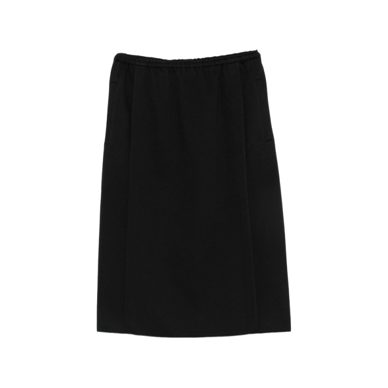 Carven Elasticated-waist Midi Skirt