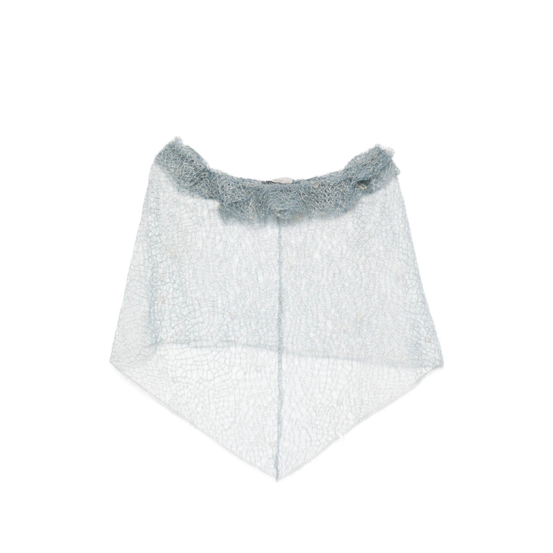 Fely Campo Ruffled Cape