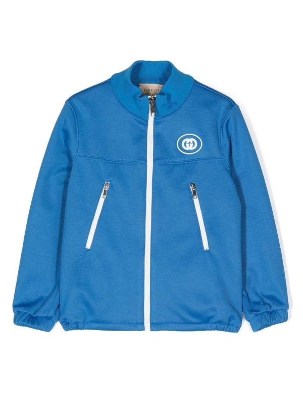 GG-logo zip-up jacket