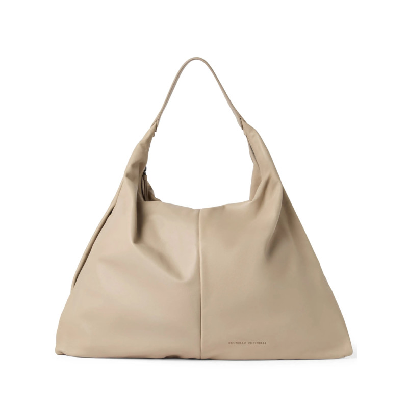 Brunello Cucinelli Leather Shoulder Bag