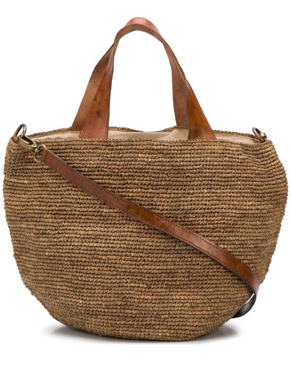 woven basket tote