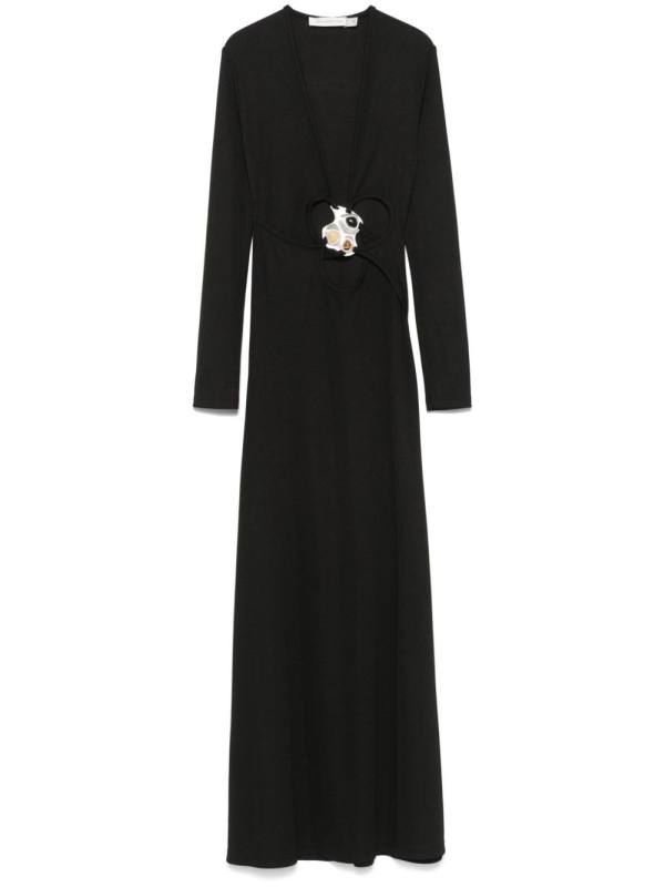Trio Stone maxi dress