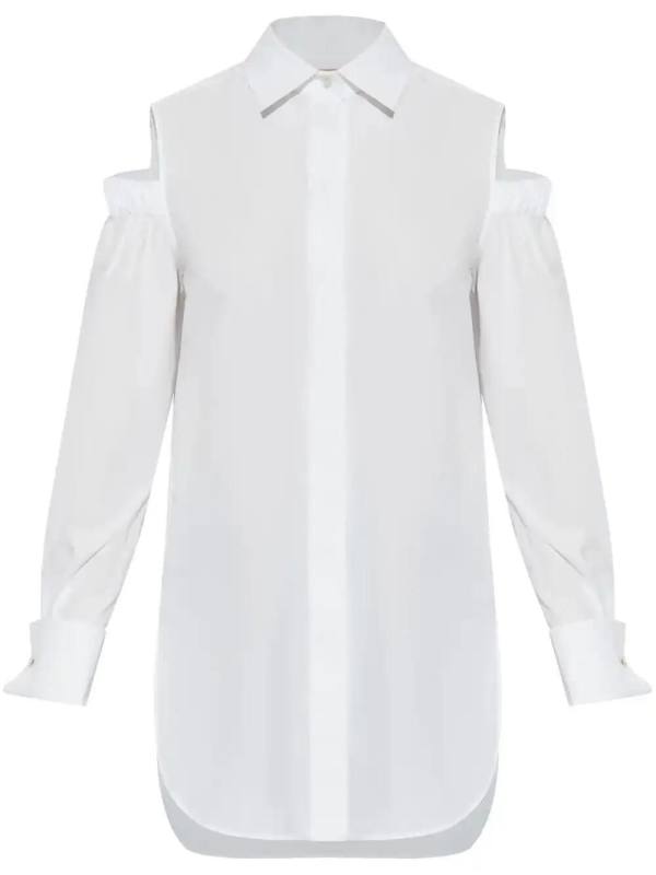 cut-out shirt