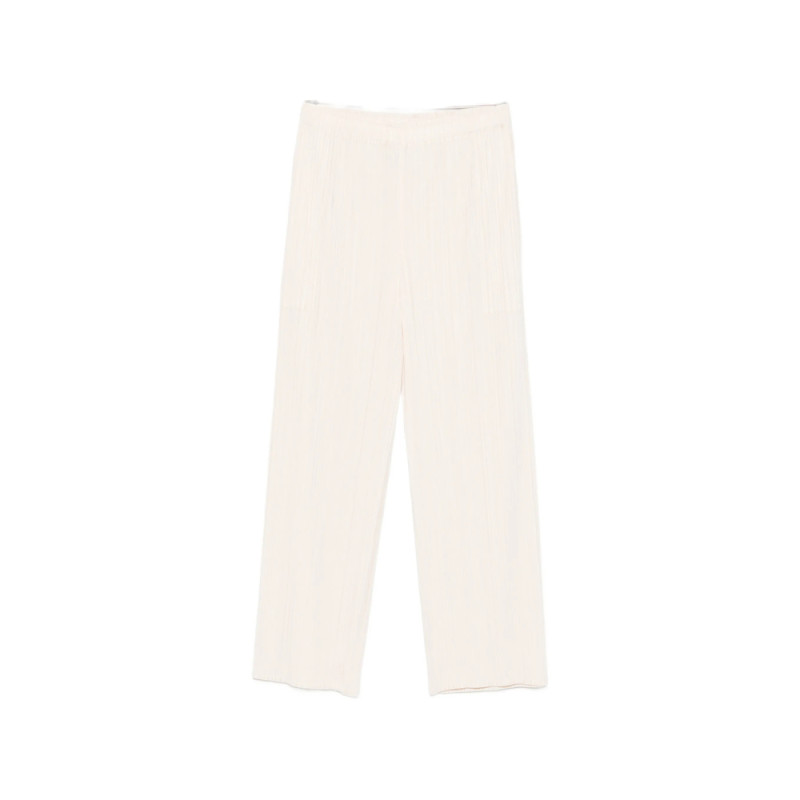 Pleats Please Pleated Cropped Trousers