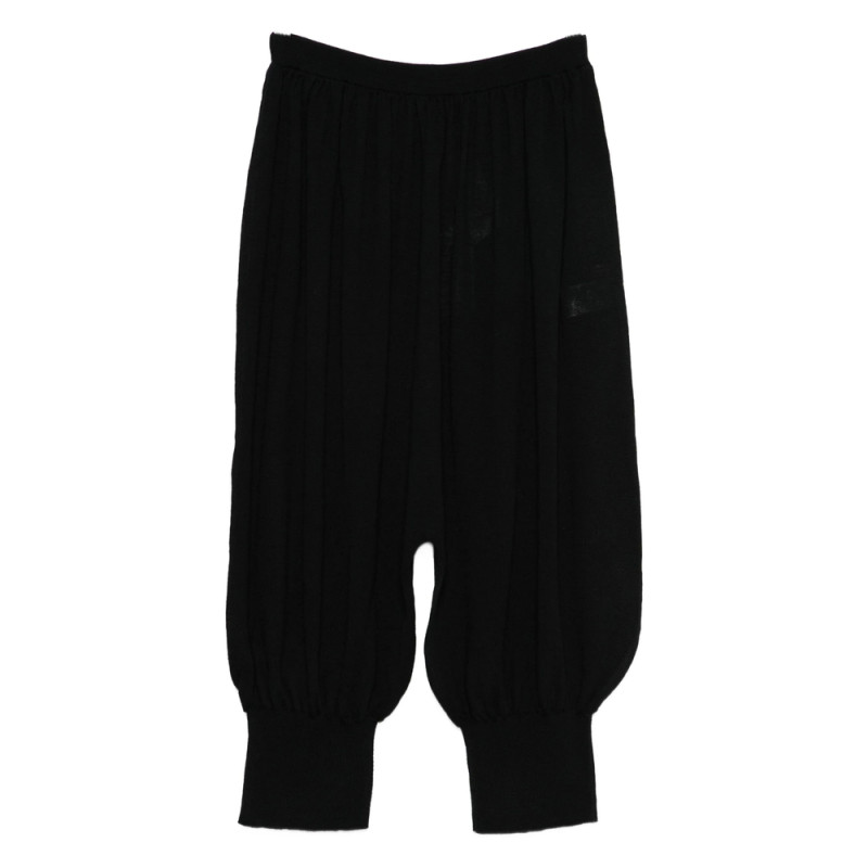 Paloma Wool Gathered Merino-wool Pants