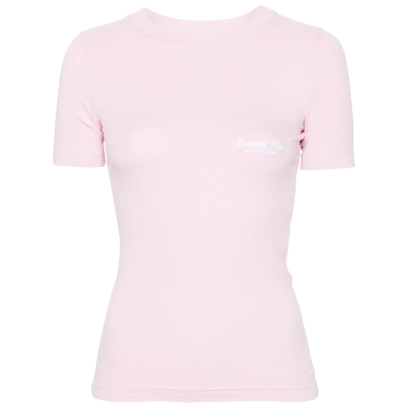 Balenciaga Beverly Hills Embroidered T-shirt
