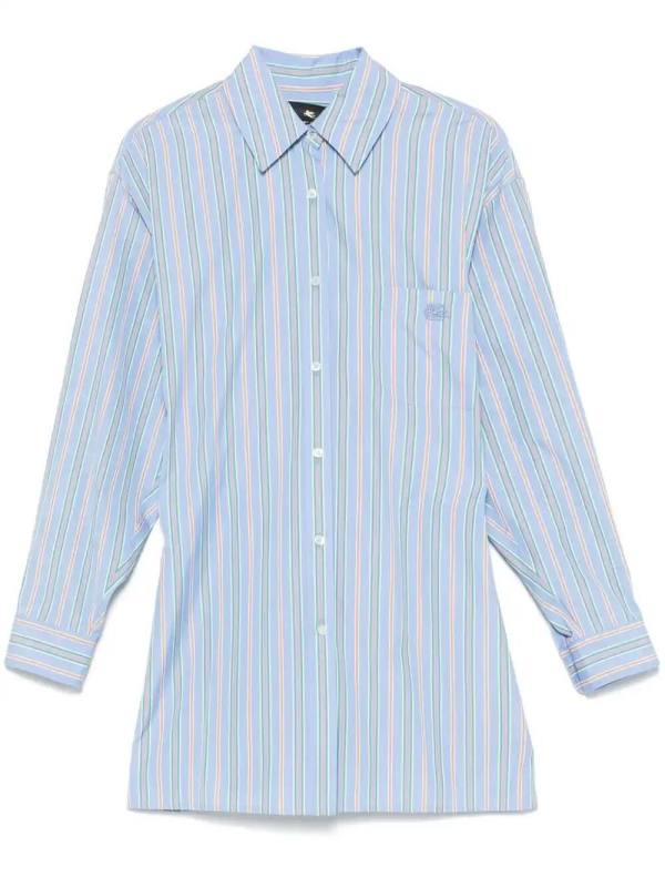 knot-detail shirt
