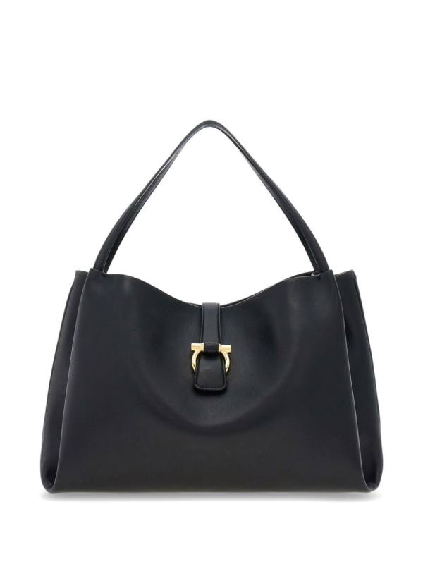 medium Gancini clasp tote bag