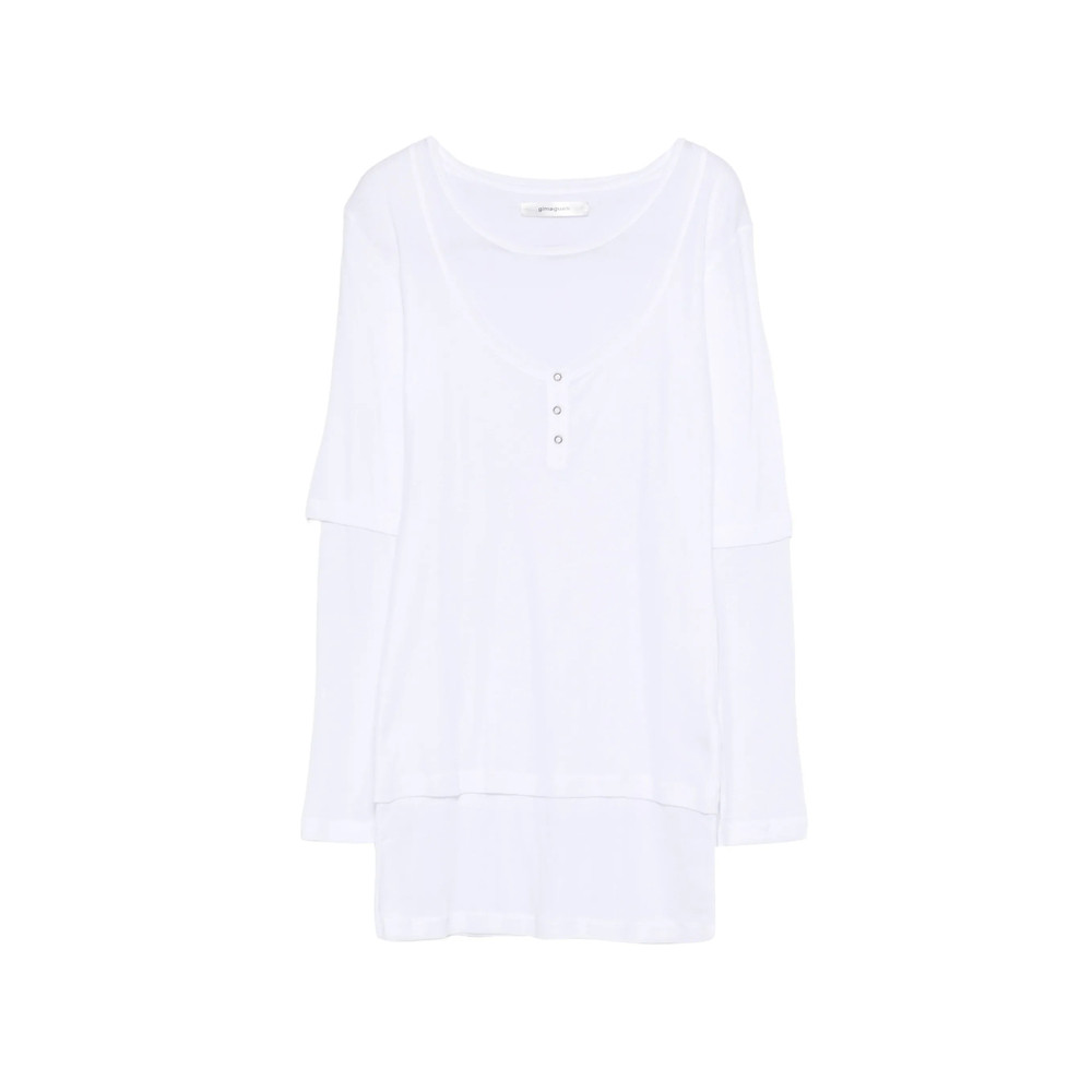 Gimaguas Gemma Button Mini Dress