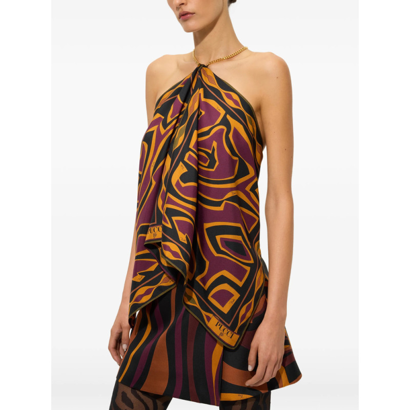 Pucci Labirinto Print Chain Top