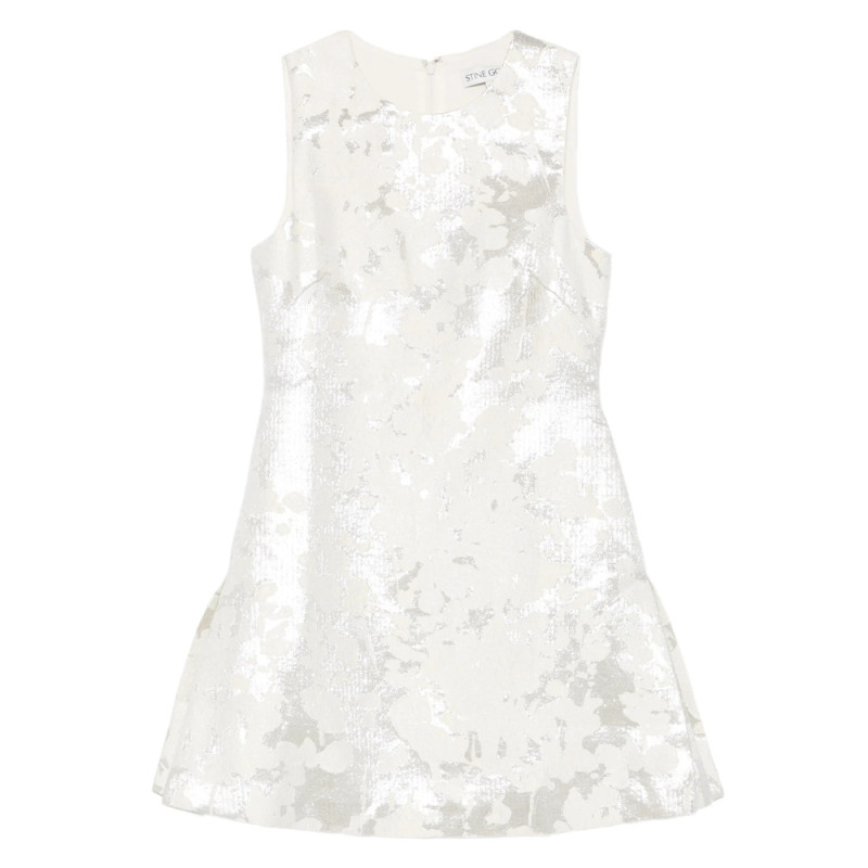 Stine Goya Jacquard Sleeveless Mini Dress