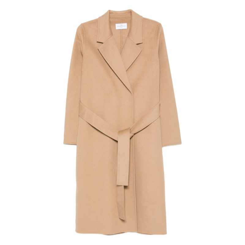 The Dynamis Studio Belted Long-sleeved Coat