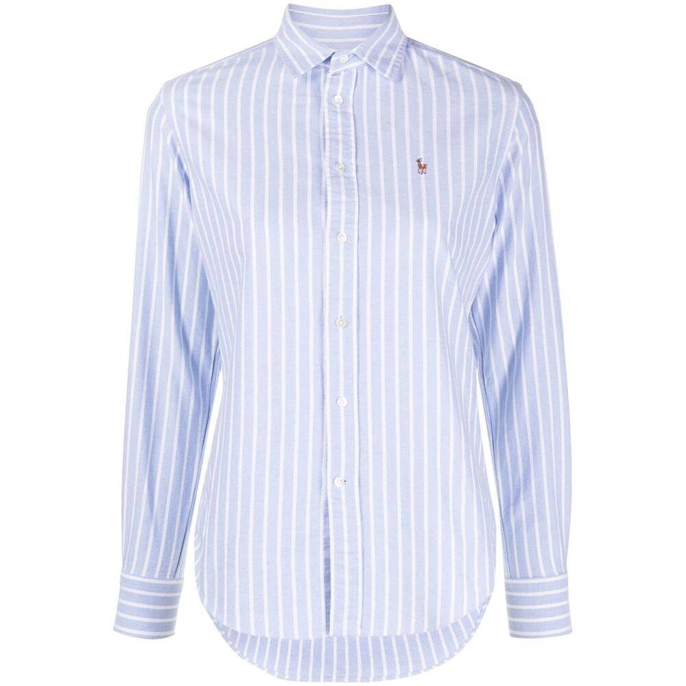Ralph Lauren Polo Pony Motif Striped Shirt
