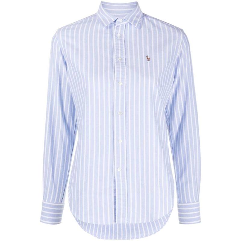 Ralph Lauren Polo Pony Motif Striped Shirt