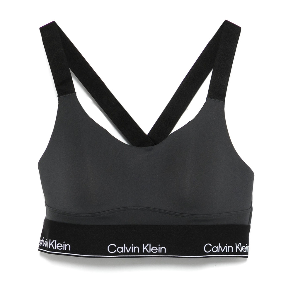 Calvin Klein Sport Logo-waistband Sports Bra