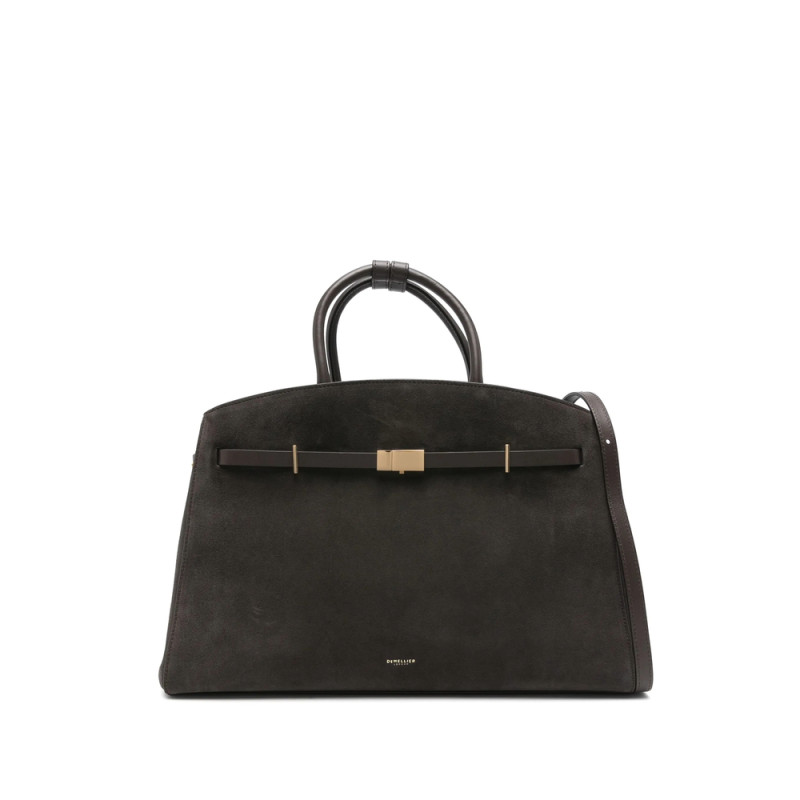 Demellier Suede Hudson Tote Bag