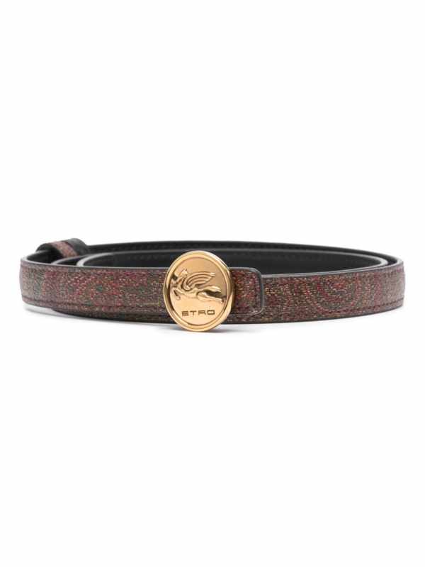 Pegaso-buckle reversible belt
