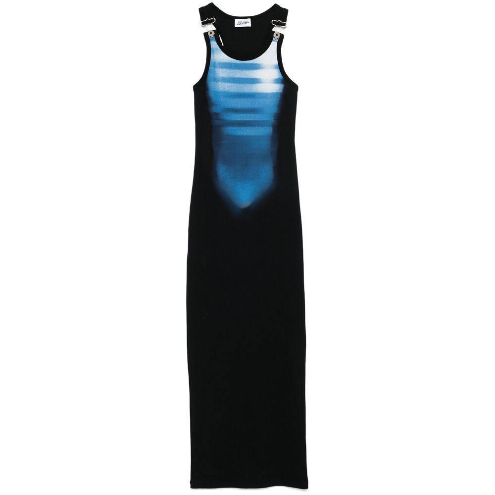 Jean Paul Gaultier Swimsuit-print Maxi Dress