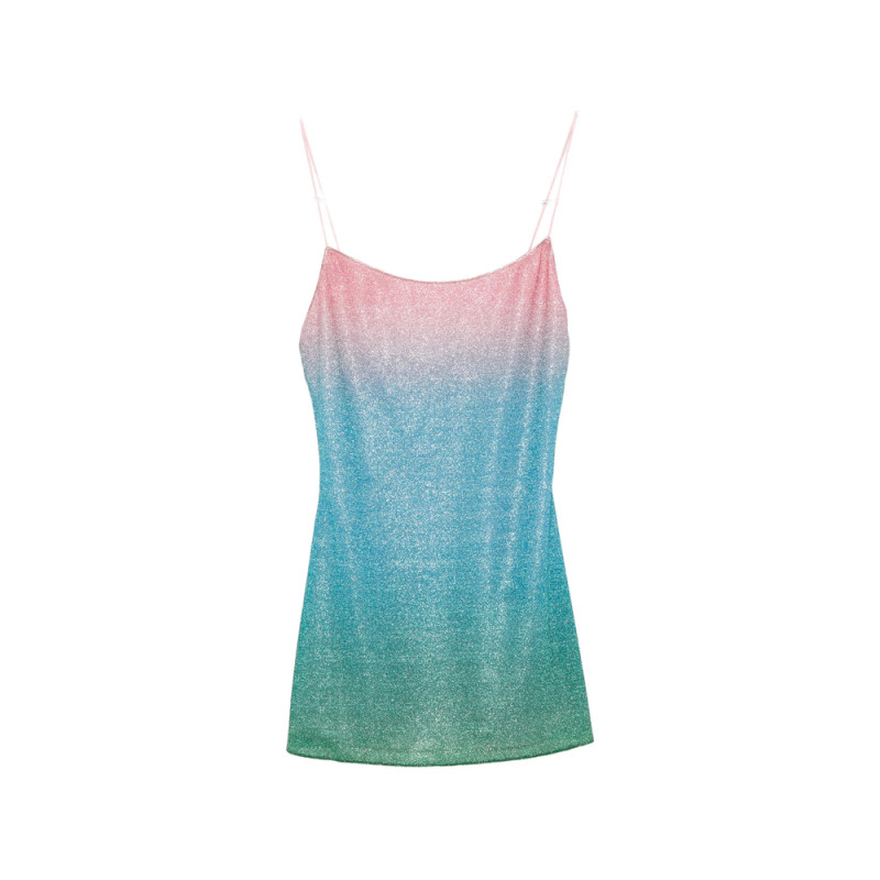 Oséree Lumière Lurex-knit Mini Dress