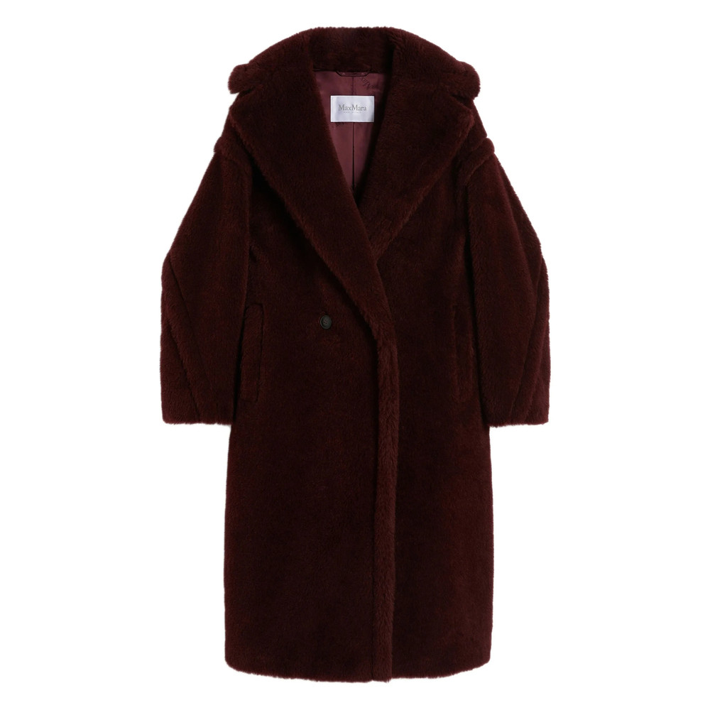Max Mara Double-breasted Alpaca-wool Coat