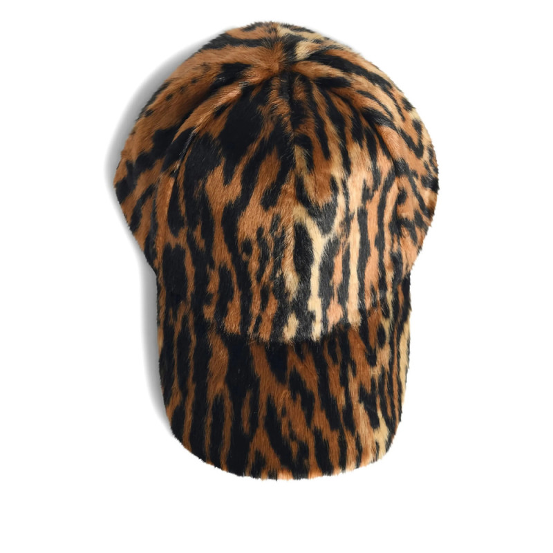 Stand Cyrene Animalier Faux-fur Cap