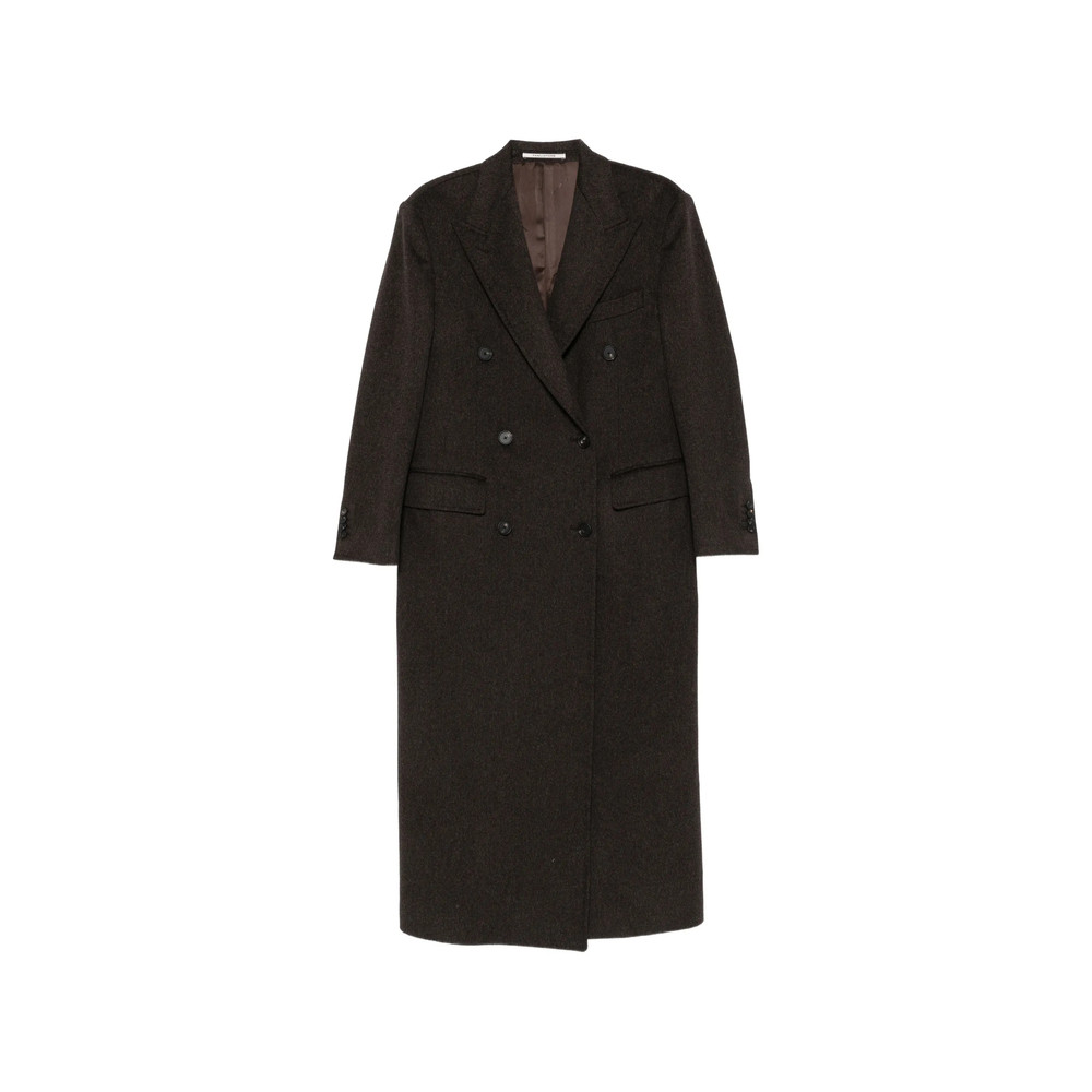 Tagliatore Caitlyn Double-breasted Peaked-lapel Coat