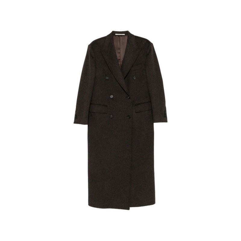 Tagliatore Caitlyn Double-breasted Peaked-lapel Coat