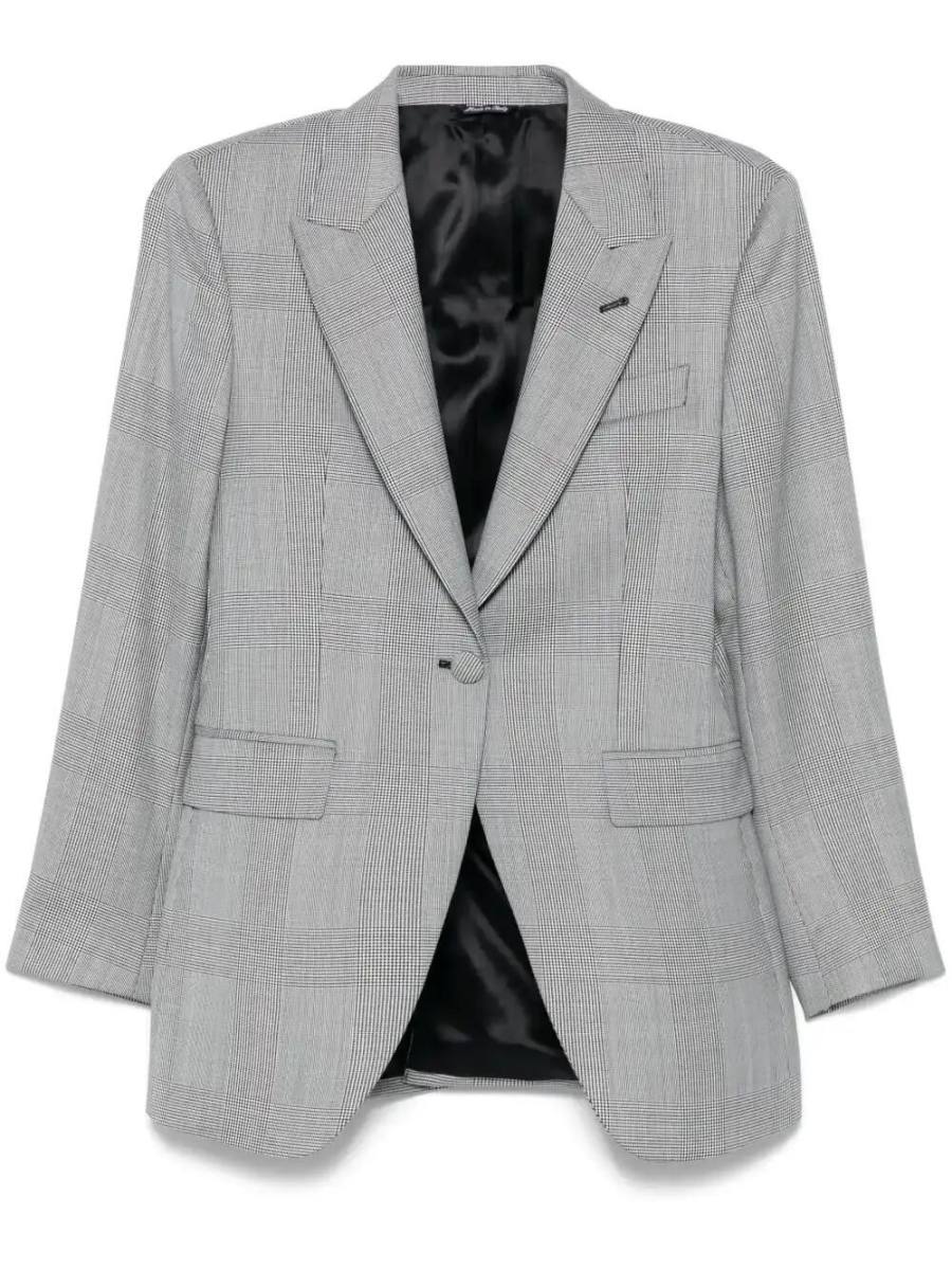 Prince of Wales-pattern blazer